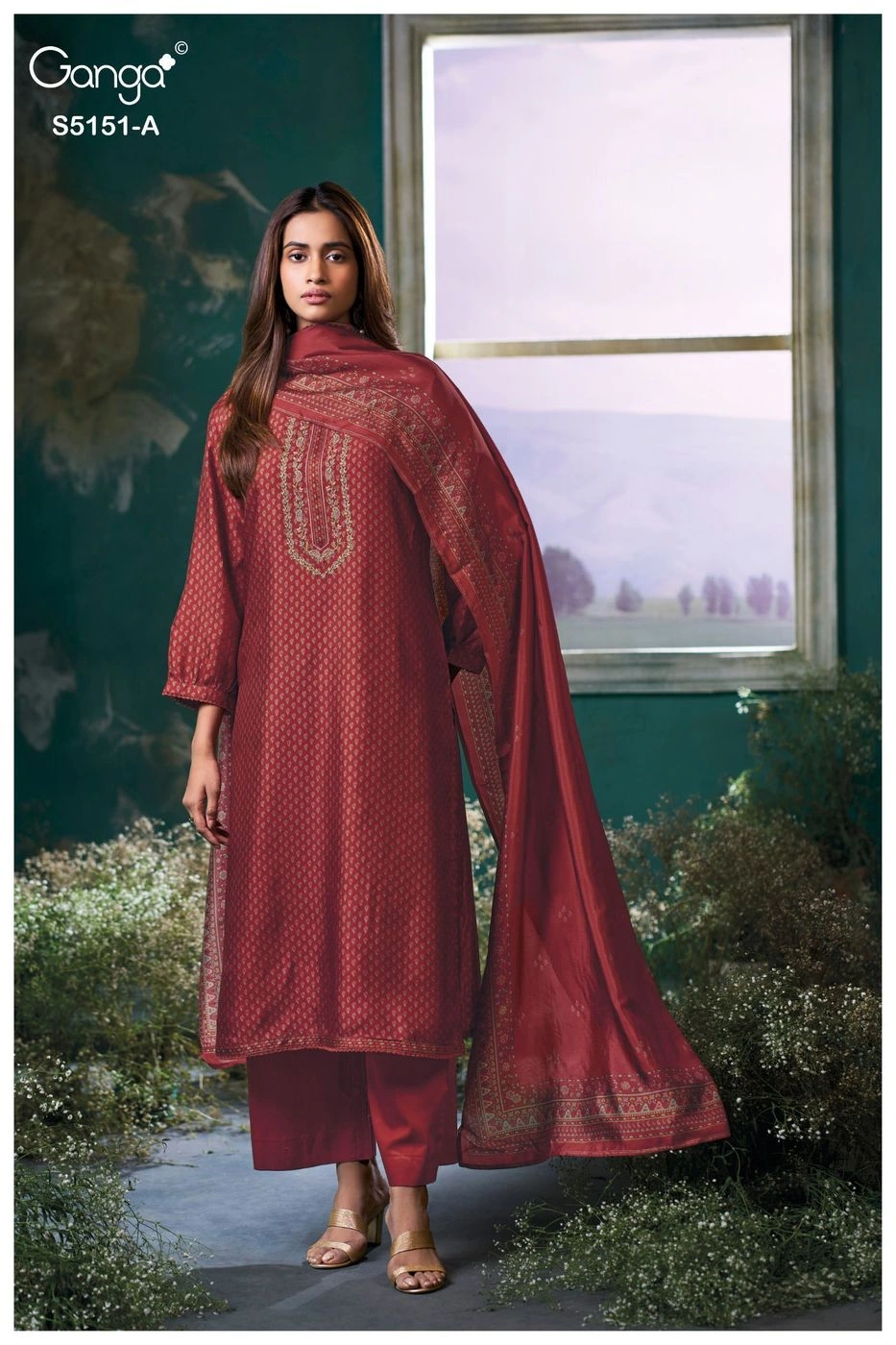 Ganga-Cherika
S5151(Rs.2230 per piece: total 2 piece) 4