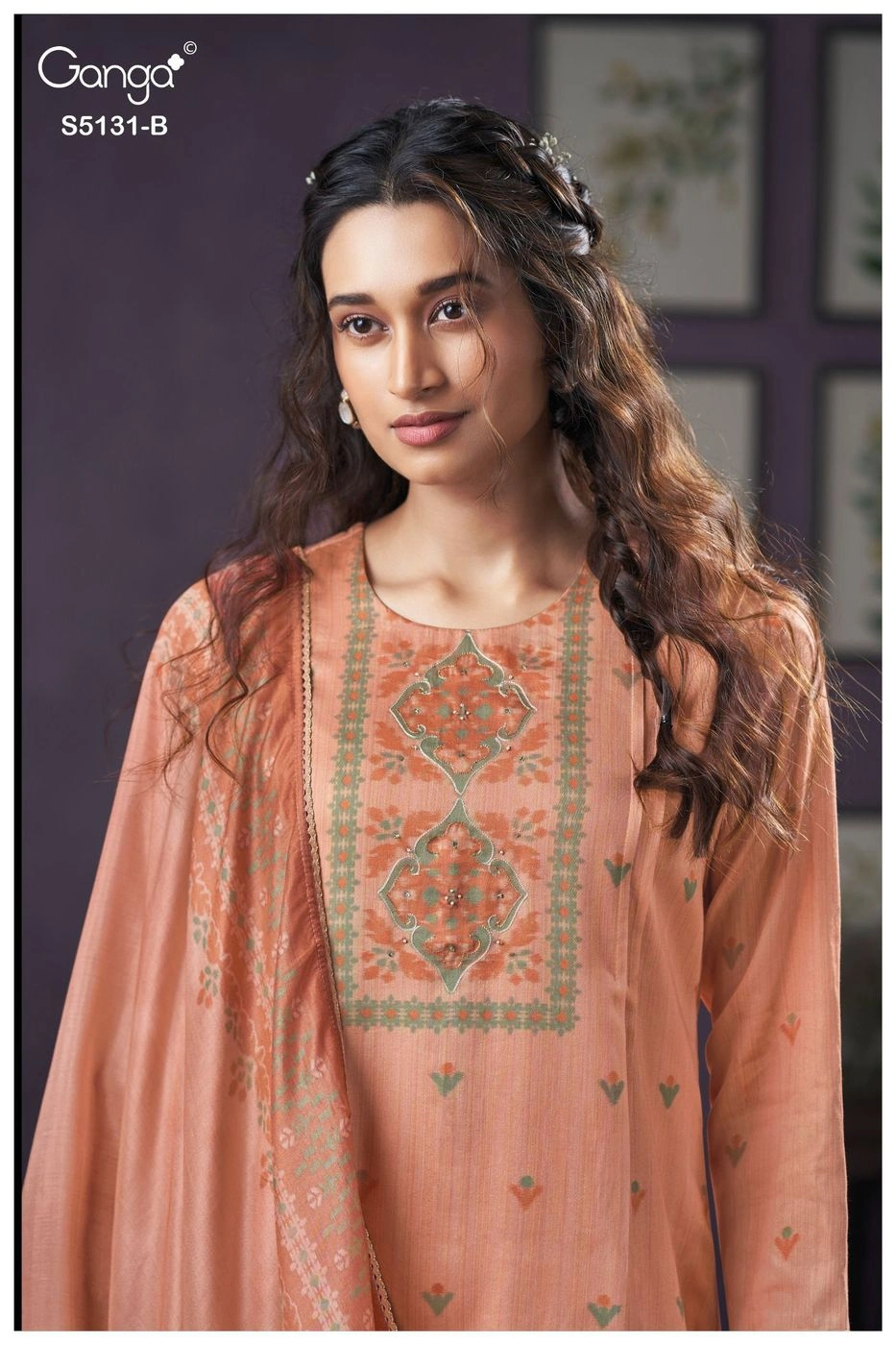 Ganga-KRYSTEN
S5131(Rs.1760 per piece: total 4 piece) 6