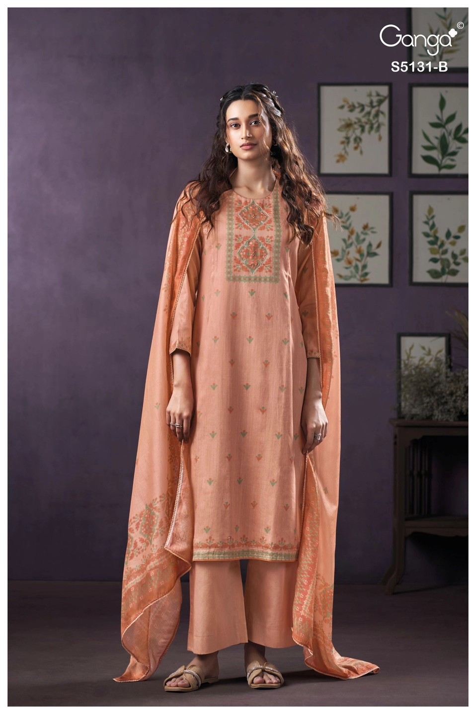 Ganga-KRYSTEN
S5131(Rs.1760 per piece: total 4 piece) 7
