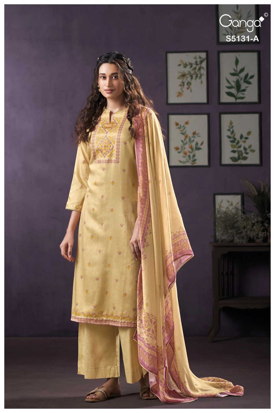 Ganga-KRYSTEN
S5131(Rs.1760 per piece: total 4 piece) 9