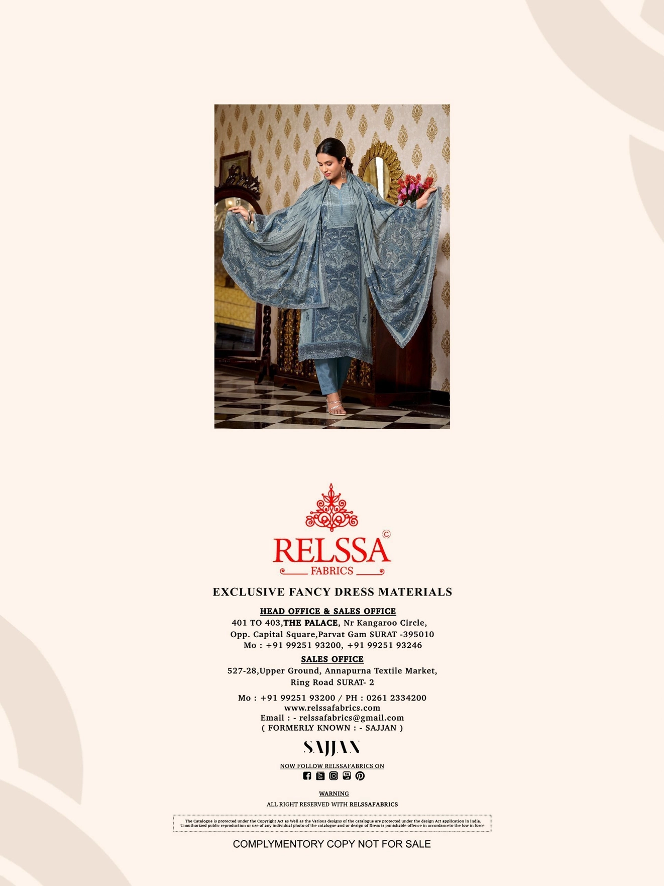 RELSSA-Tarim(Rs.2250 per piece: total 4 piece) 10