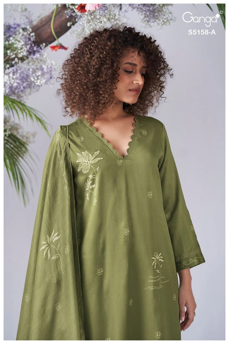 Ganga-Ilyssa
S5158(Rs.1760 per piece: total 4 piece) 1
