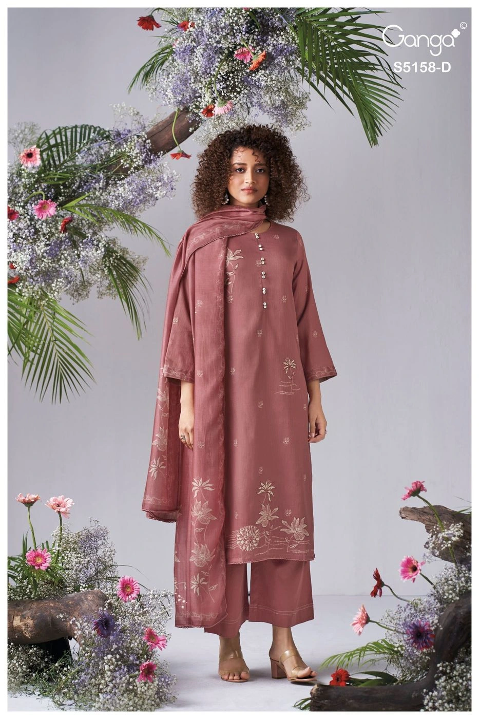Ganga-Ilyssa
S5158(Rs.1760 per piece: total 4 piece) 6