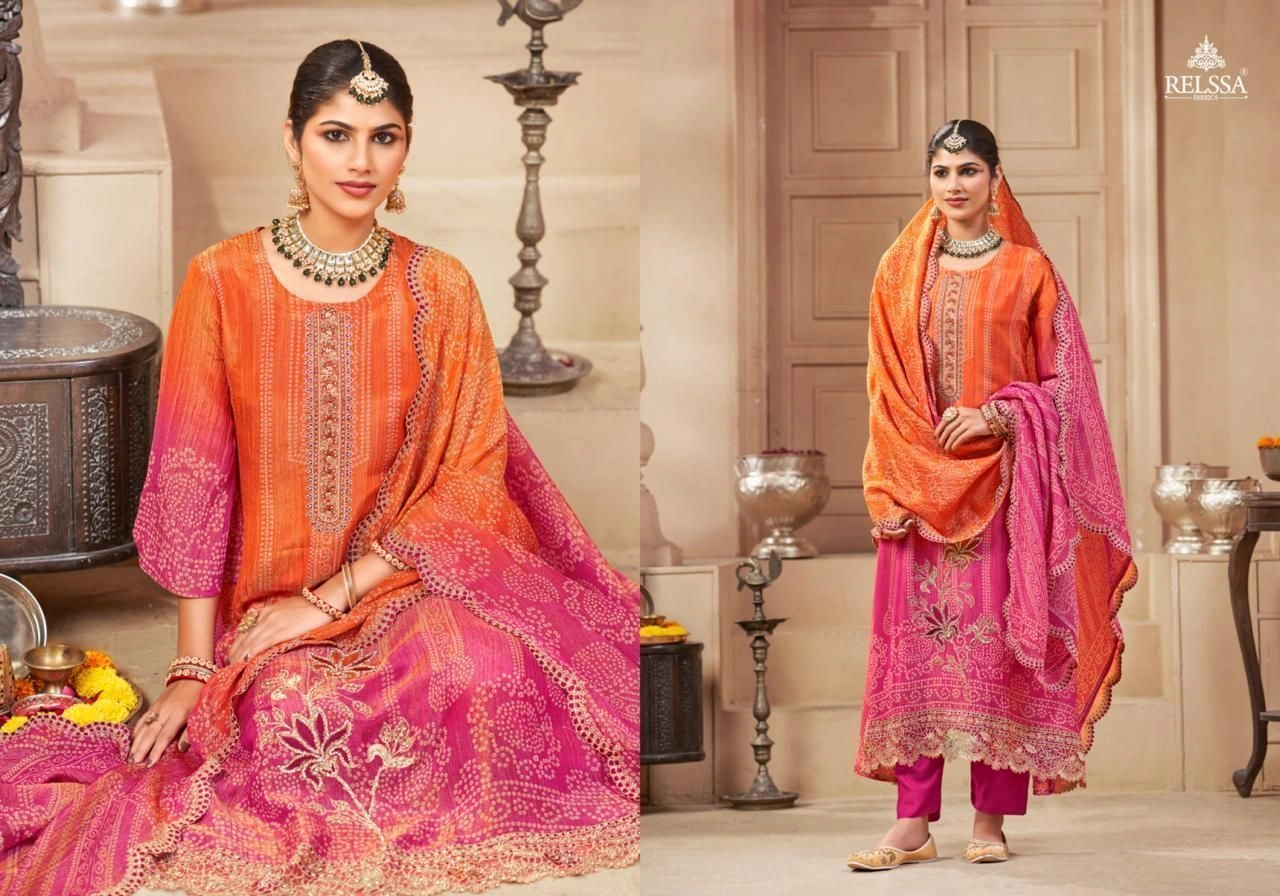 RELSSA-BANDHEJ(Rs.2495 per piece: total 2 piece) 3