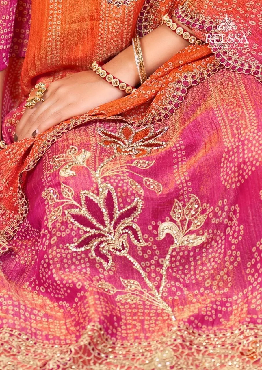 RELSSA-BANDHEJ(Rs.2495 per piece: total 2 piece) 4