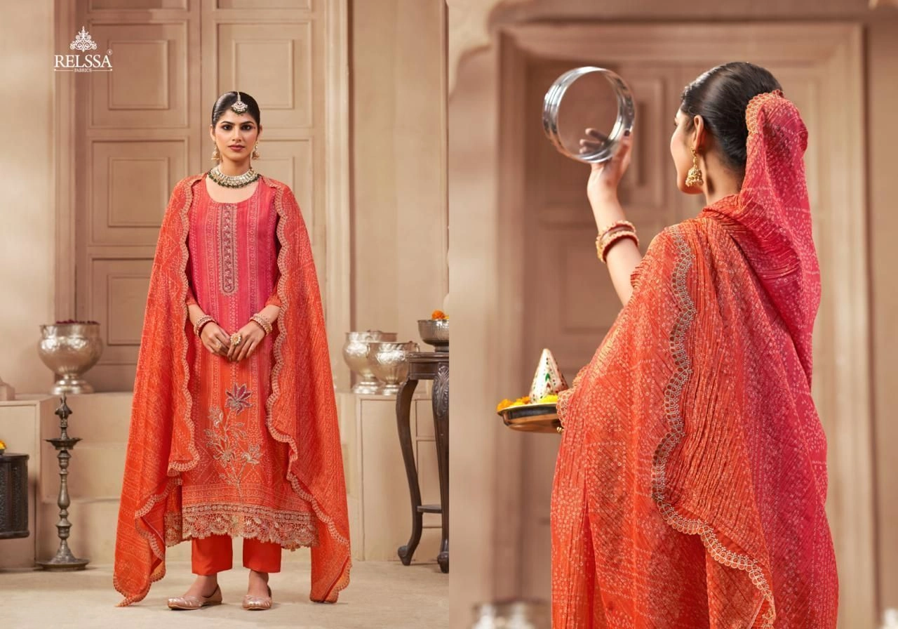 RELSSA-BANDHEJ(Rs.2495 per piece: total 2 piece) 5