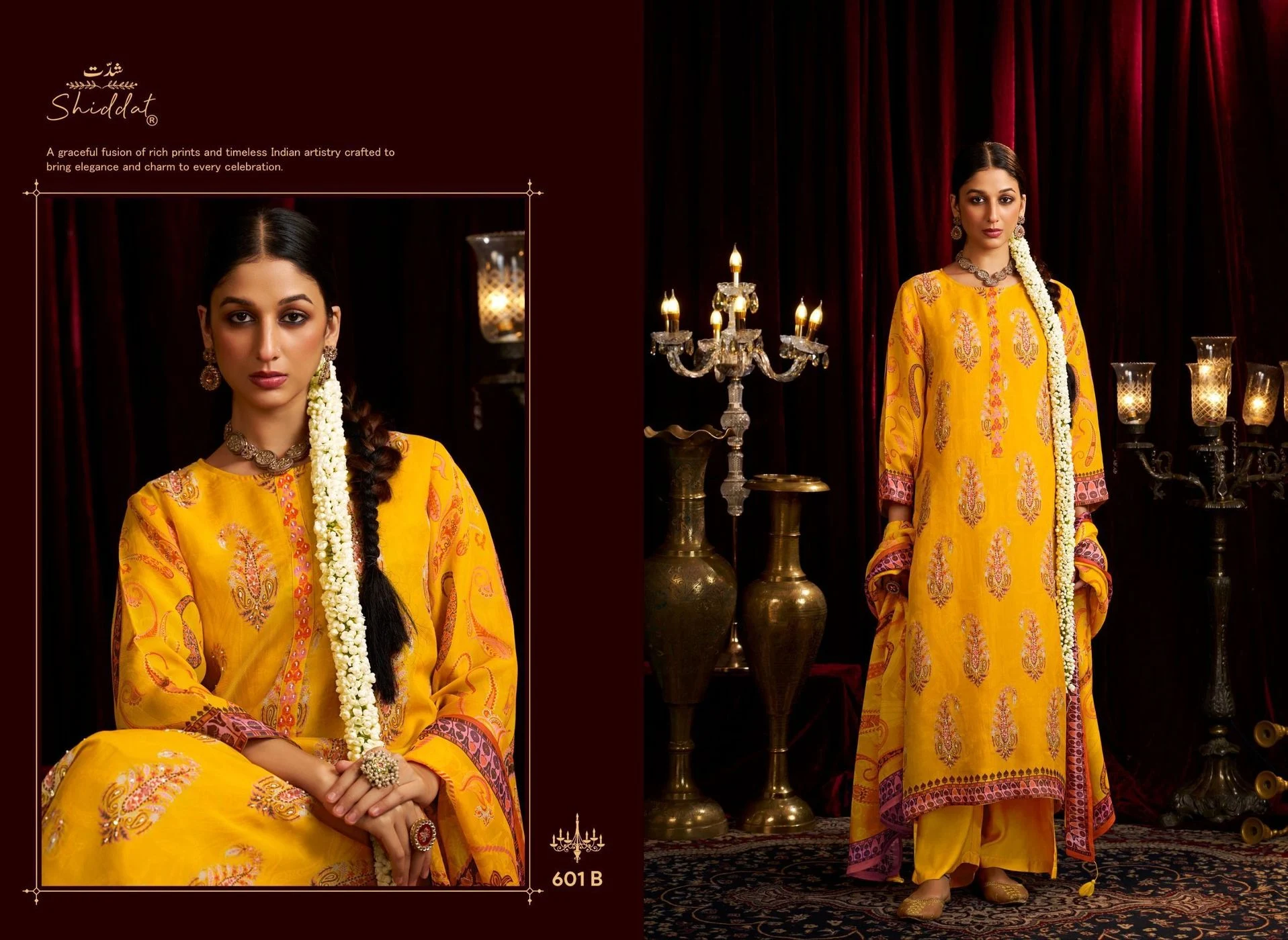 Shidlat-Bell Rose(Rs.2195 per piece: total 4 piece) 4