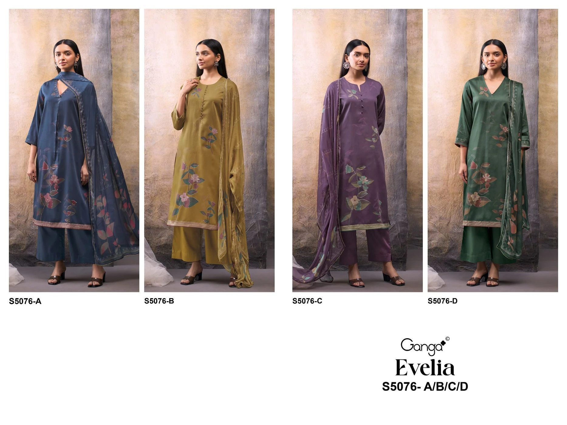 Ganga-Evelia
S5076(Rs.1795 per piece: total 4 piece) 10