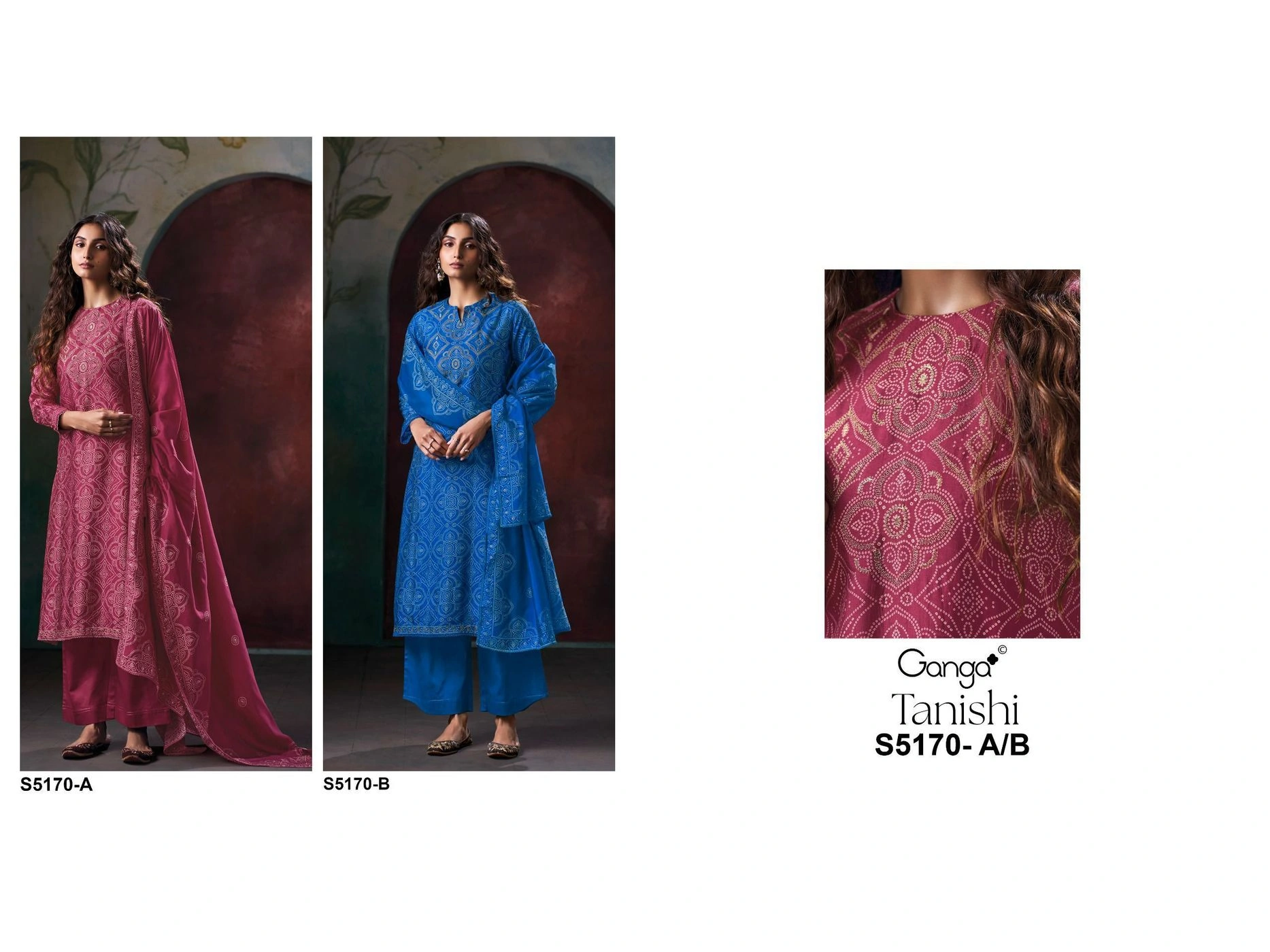 Ganga-Tanishi
S5172(Rs.2230 per piece: total 2 piece) 6