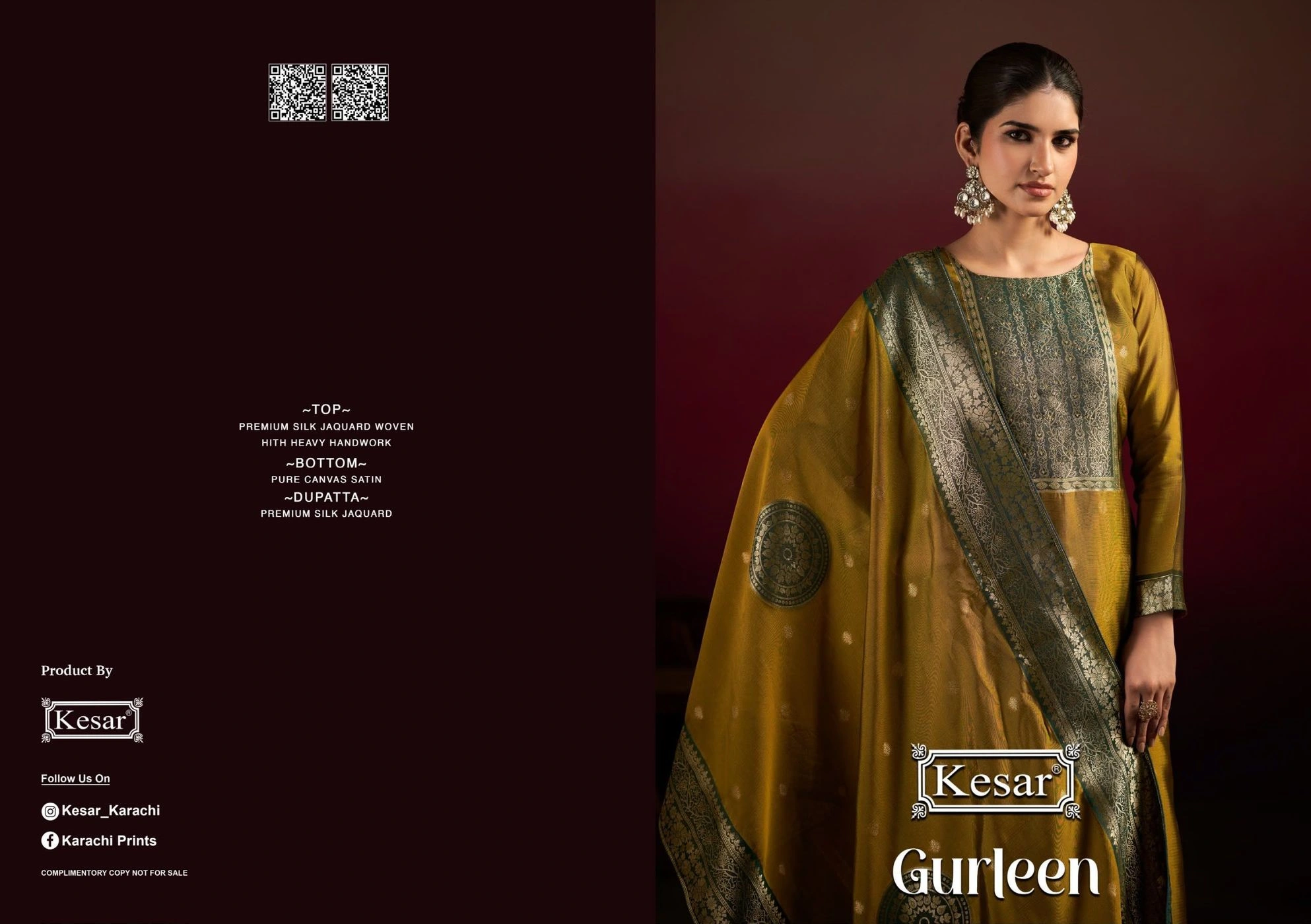 Kesar-Gurleen 60001(Rs.1675 per piece: total 3 piece) 6