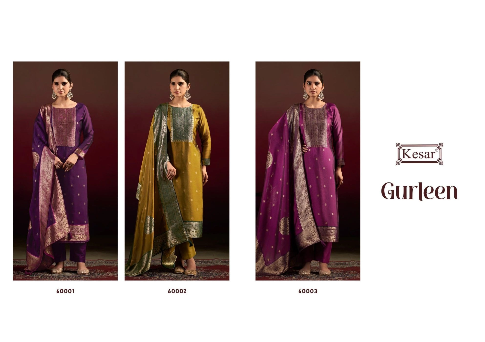 Kesar-Gurleen 60001(Rs.1675 per piece: total 3 piece) 8