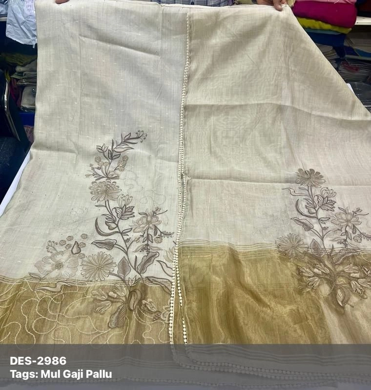 Mul Gaji Pallu(Rs.1225 per piece: total 2 piece)