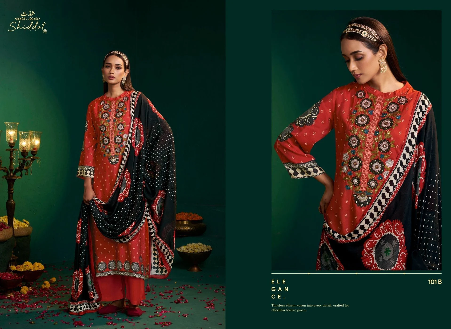 SHIDDAT-ENZO 101(Rs.1895 per piece: total 4 piece) 2