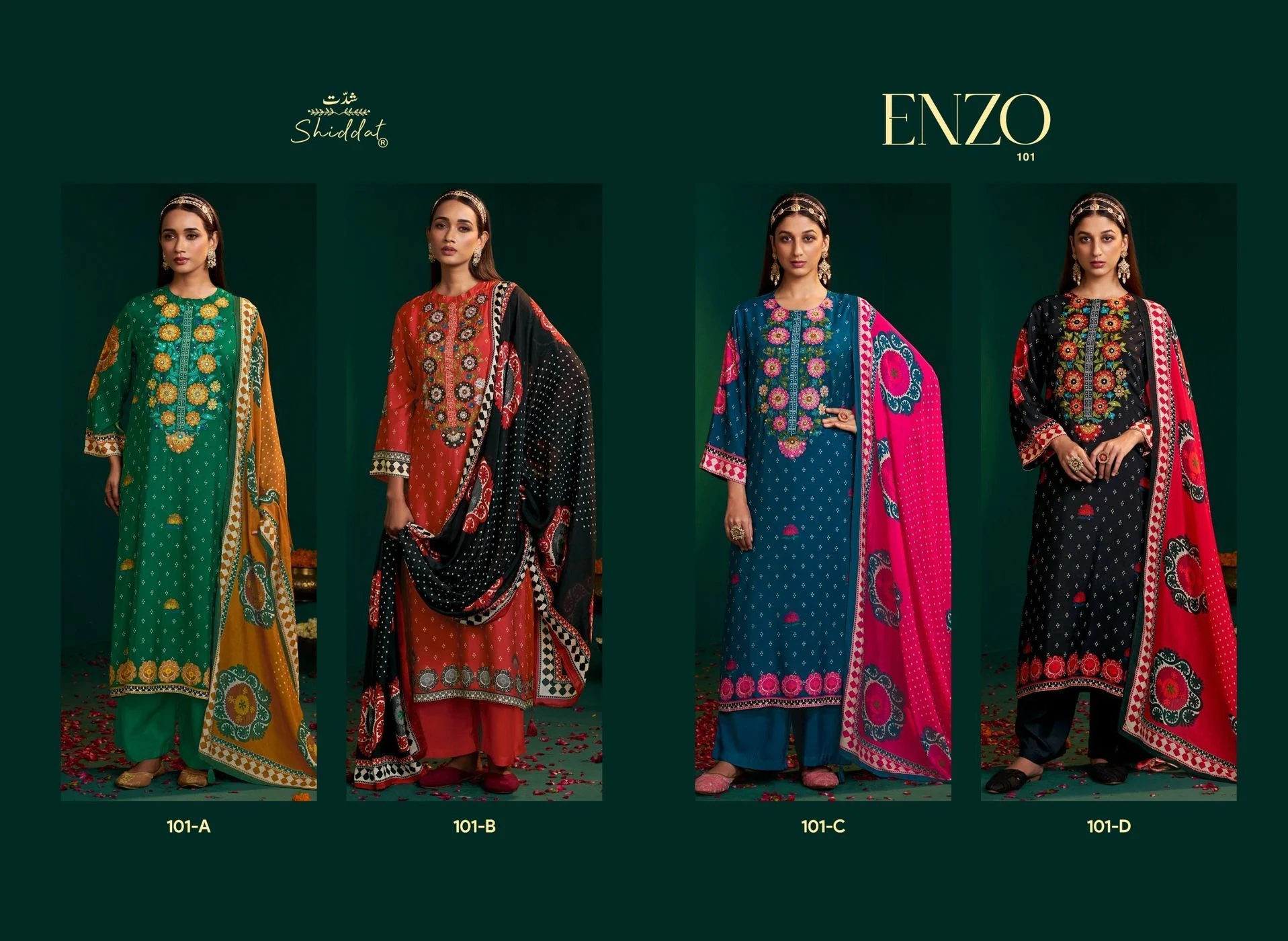 SHIDDAT-ENZO 101(Rs.1895 per piece: total 4 piece) 7