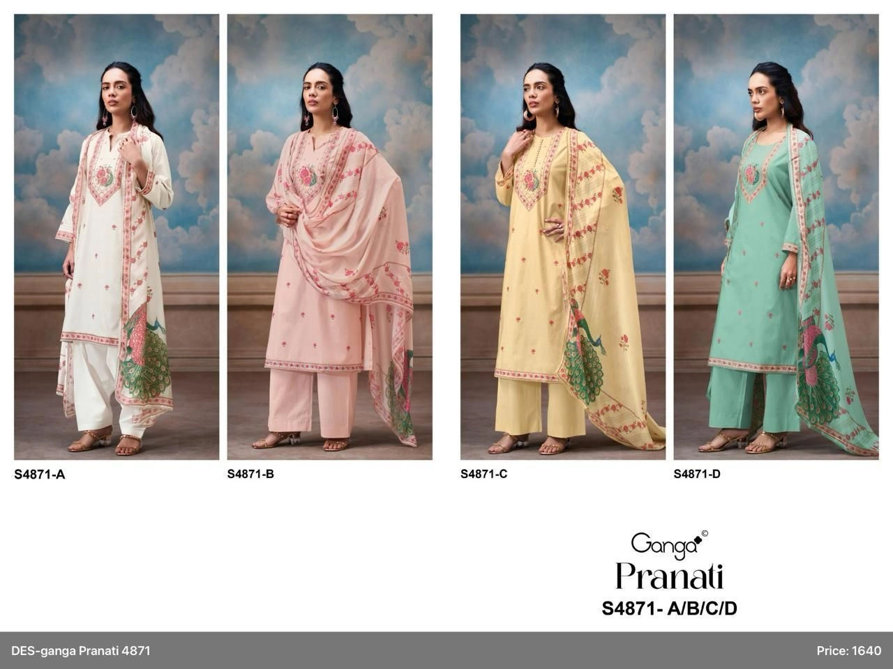 Ganga-Pranati
S4871(Rs.1640 per piece: total 4 piece) 2