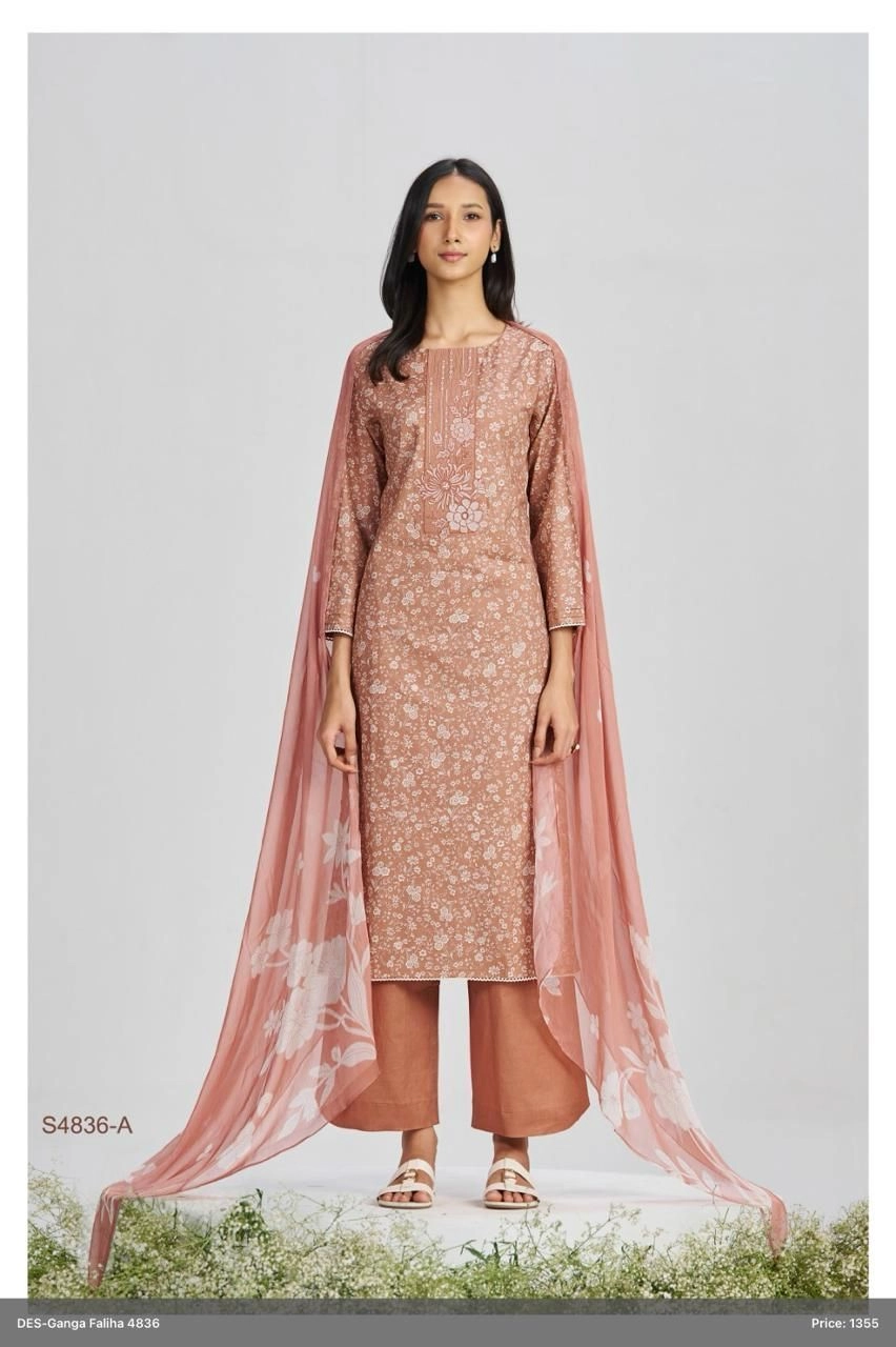 Ganga-Faliha
S4836(Rs.1355 per piece: total 4 piece ) 1