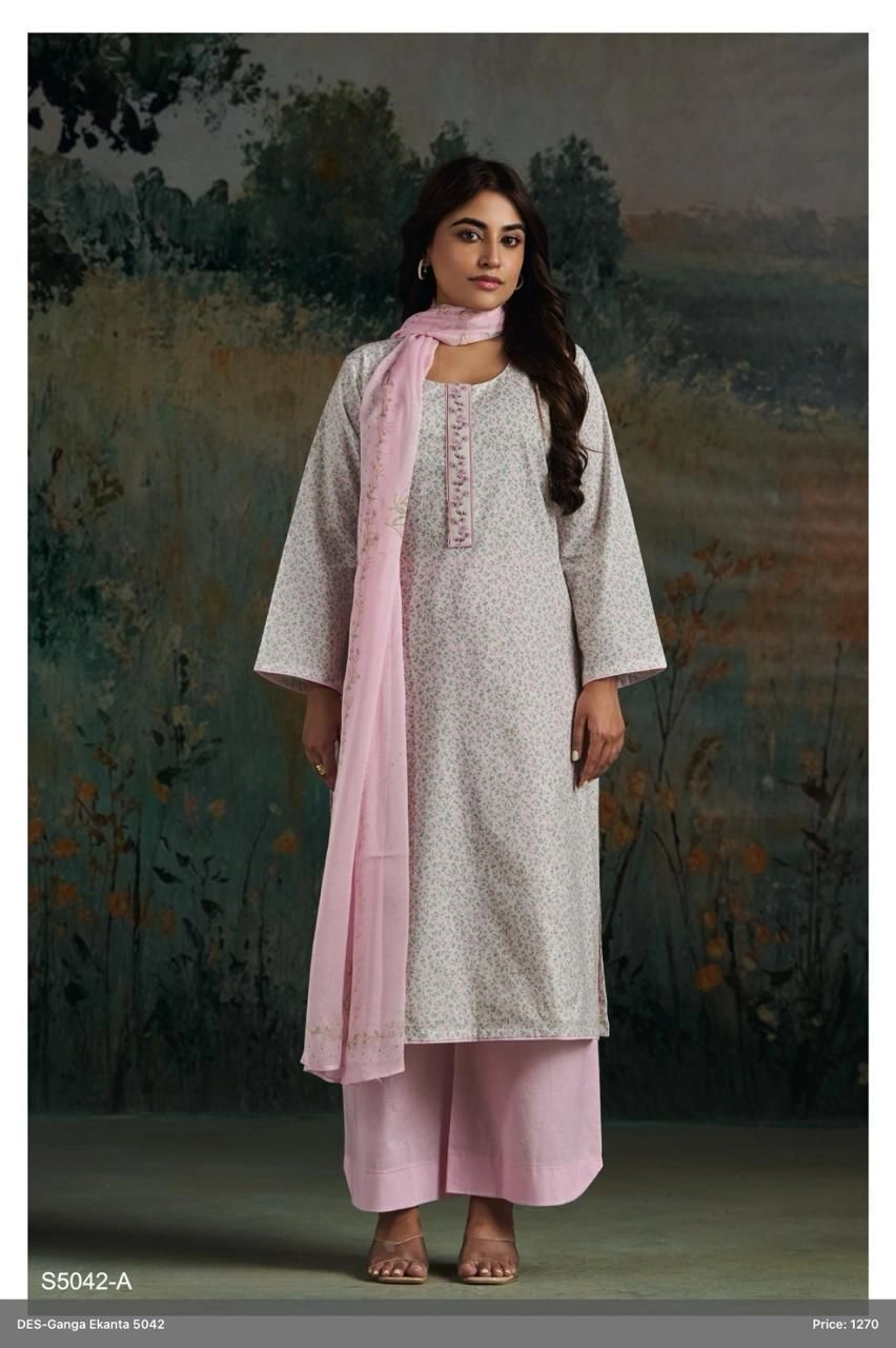 Ganga-Ekanta
S5042(Rs.1270 per piece: total 4 piece) 1
