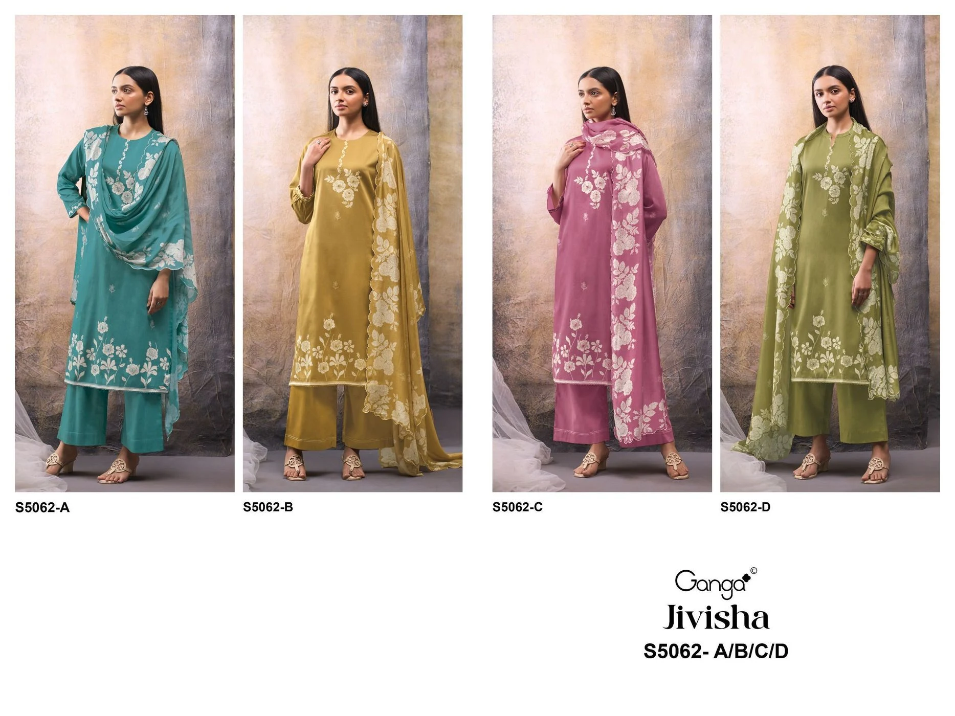 Ganga-Jivisha
S5062(Rs.1760 per piece: total 4 piece) 9