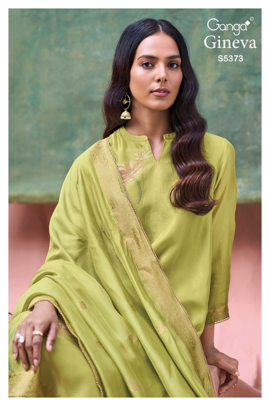 Ganga-Gineva
S5373(Rs.2165 per piece: total 6 piece) 5