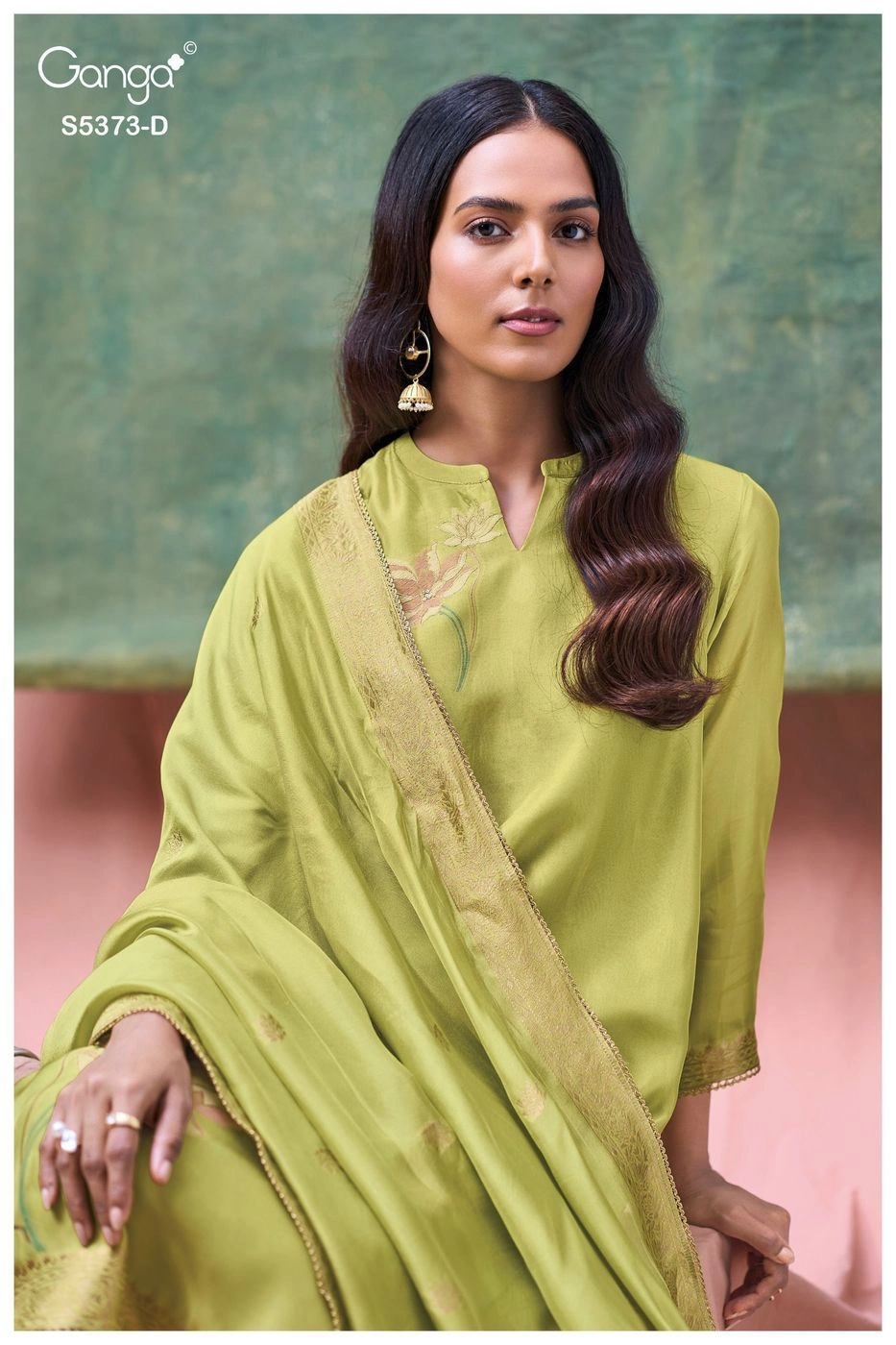 Ganga-Gineva
S5373(Rs.2165 per piece: total 6 piece) 6