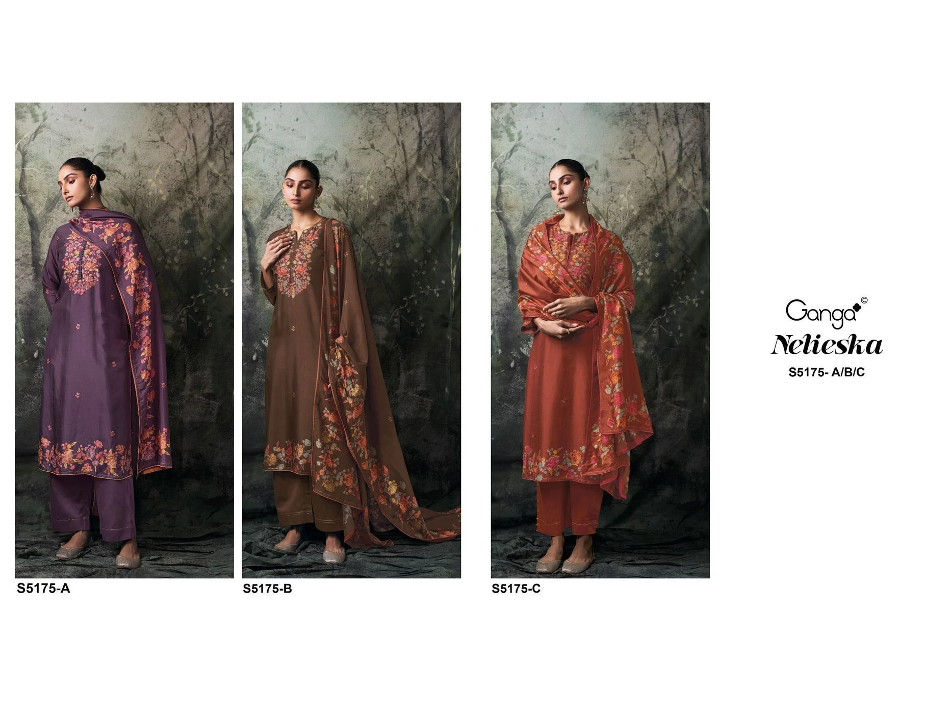 Ganga-Nelieska
S5175(Rs.2230 per piece: total 3 piece) 8