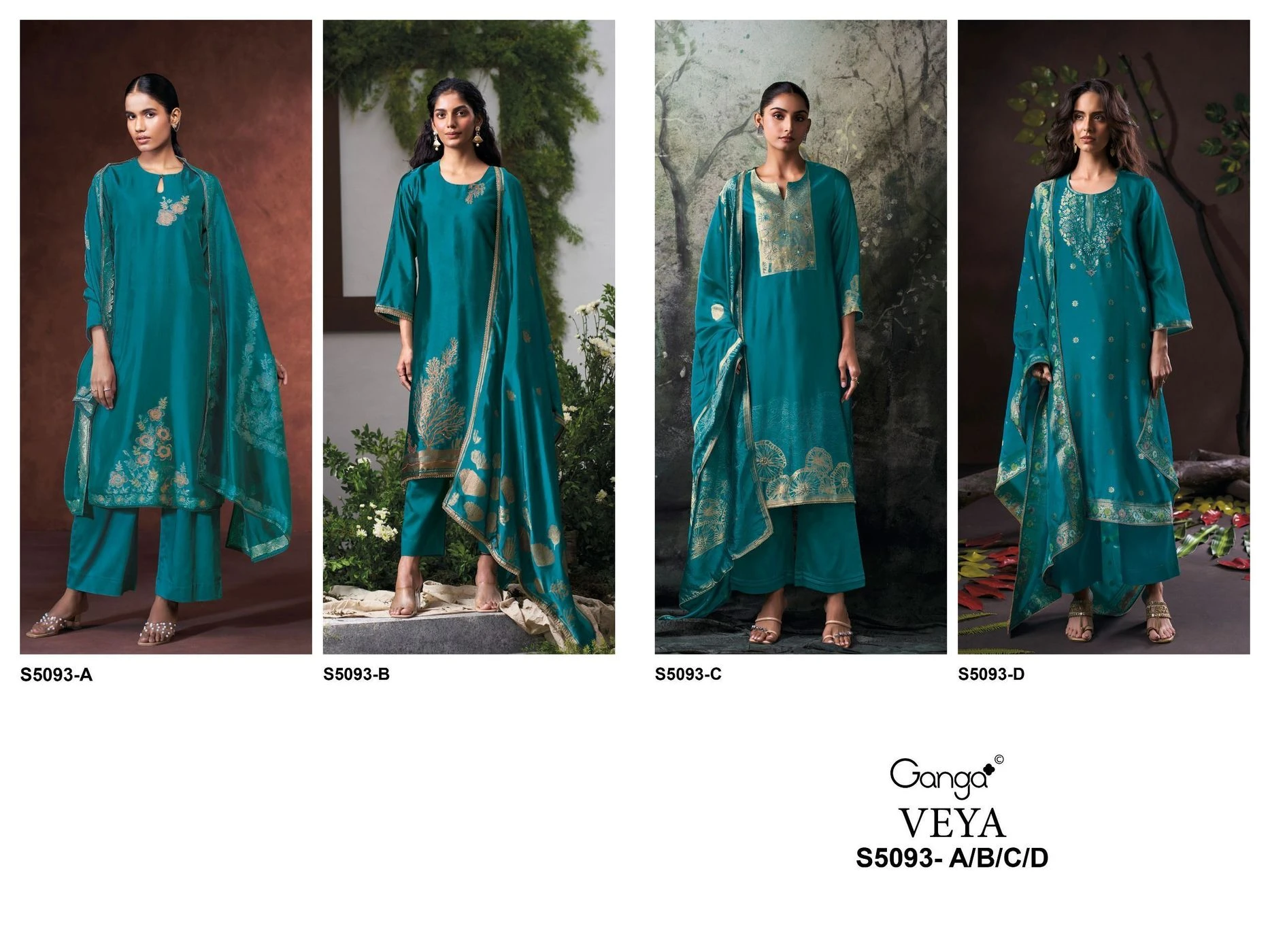 Ganga-VEYA
S5093(Rs.2050 per piece: total 4 piece) 9