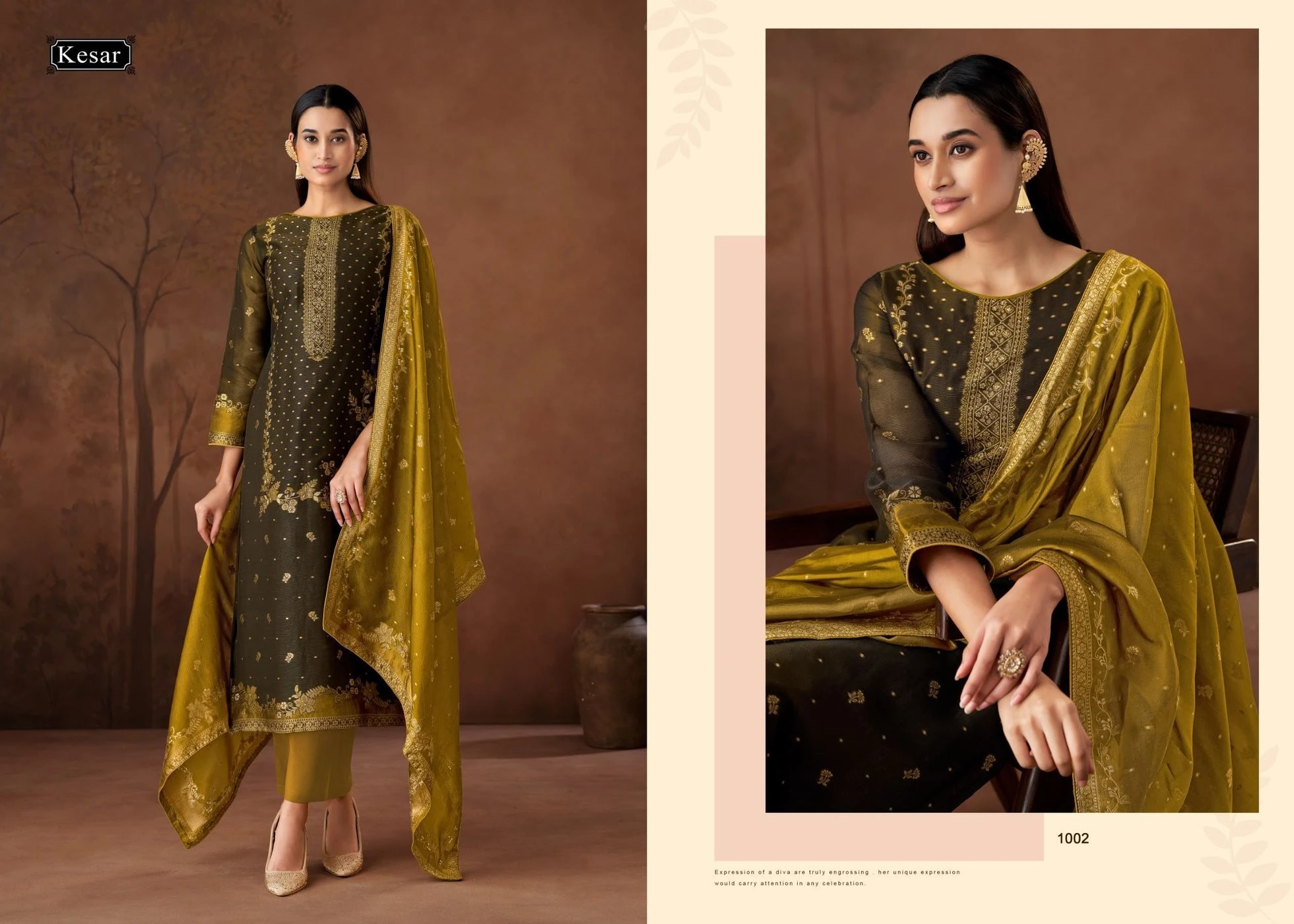 Kesar-Raashi(Rs.1850 per piece: total 4 piece) 1