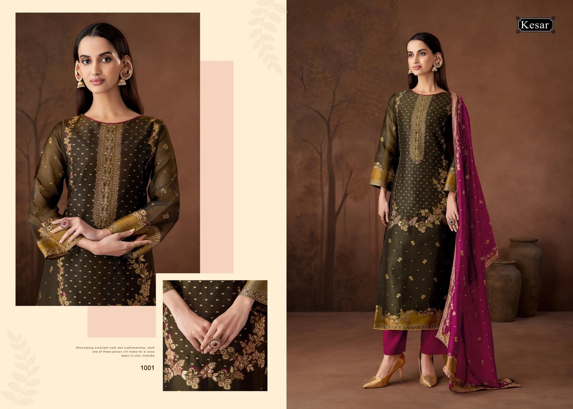 Kesar-Raashi(Rs.1850 per piece: total 4 piece) 3