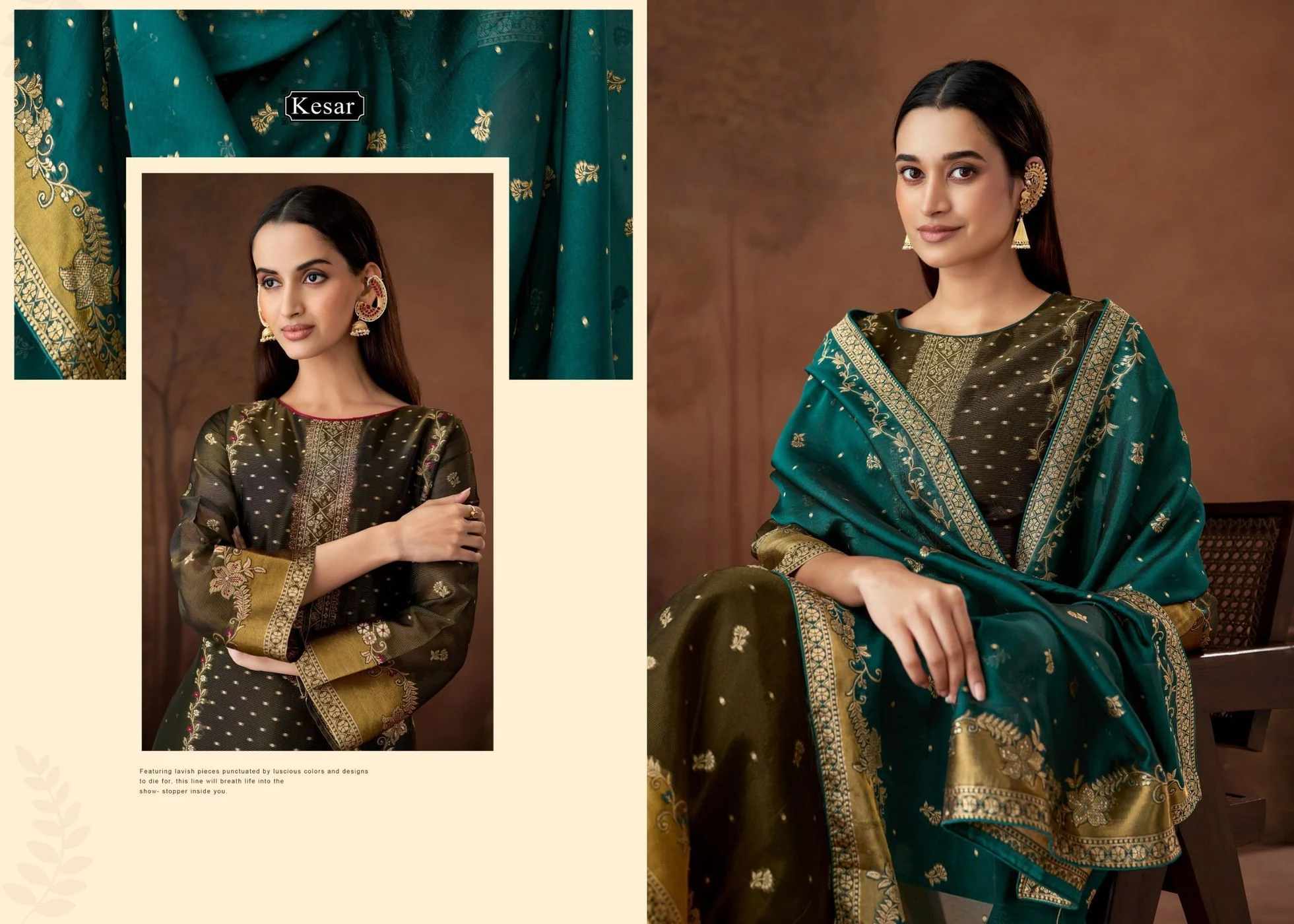 Kesar-Raashi(Rs.1850 per piece: total 4 piece) 5