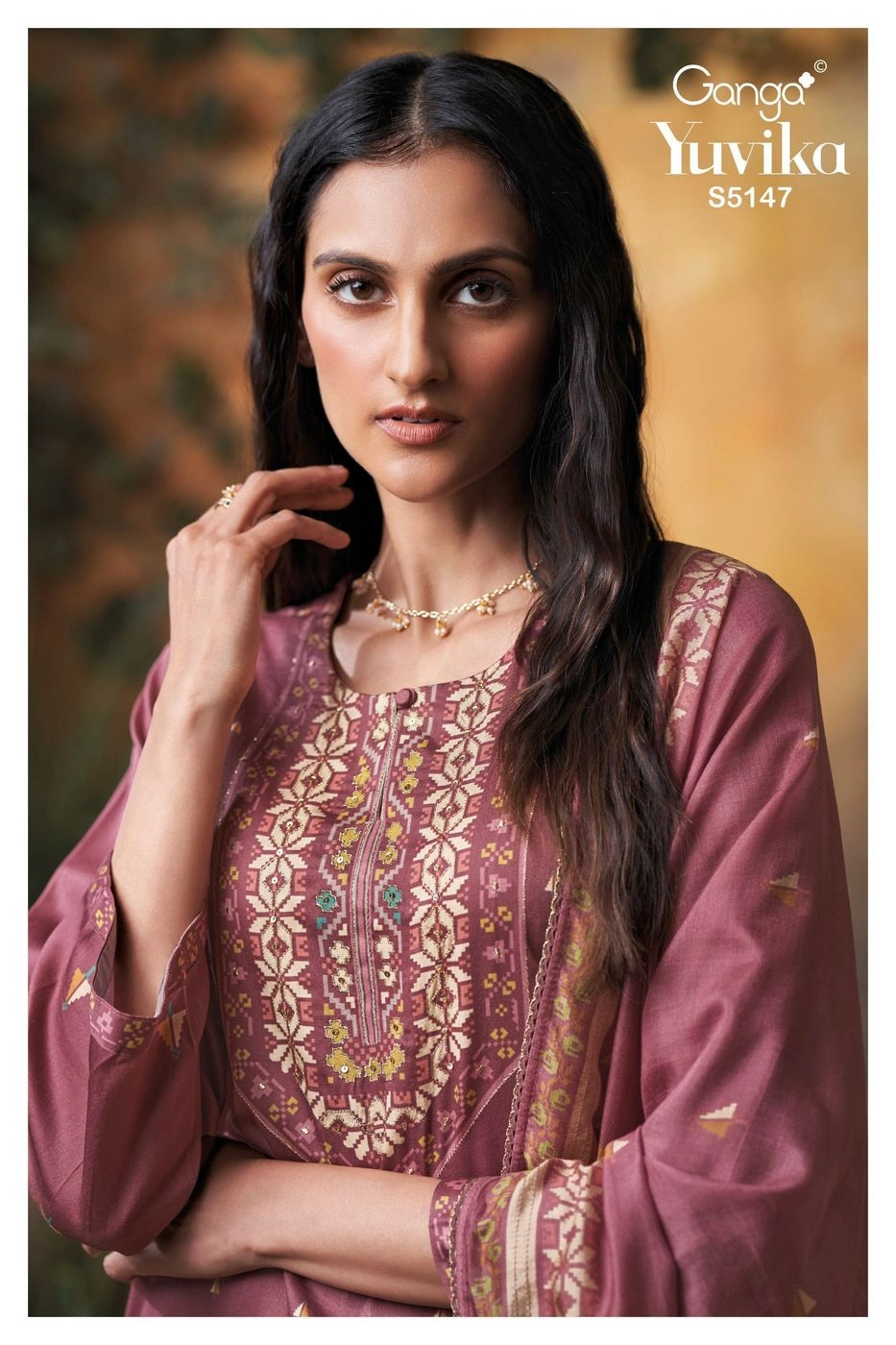 Ganga-Yuvika S5147(Rs.1795 per piece: total 4 piece) 3