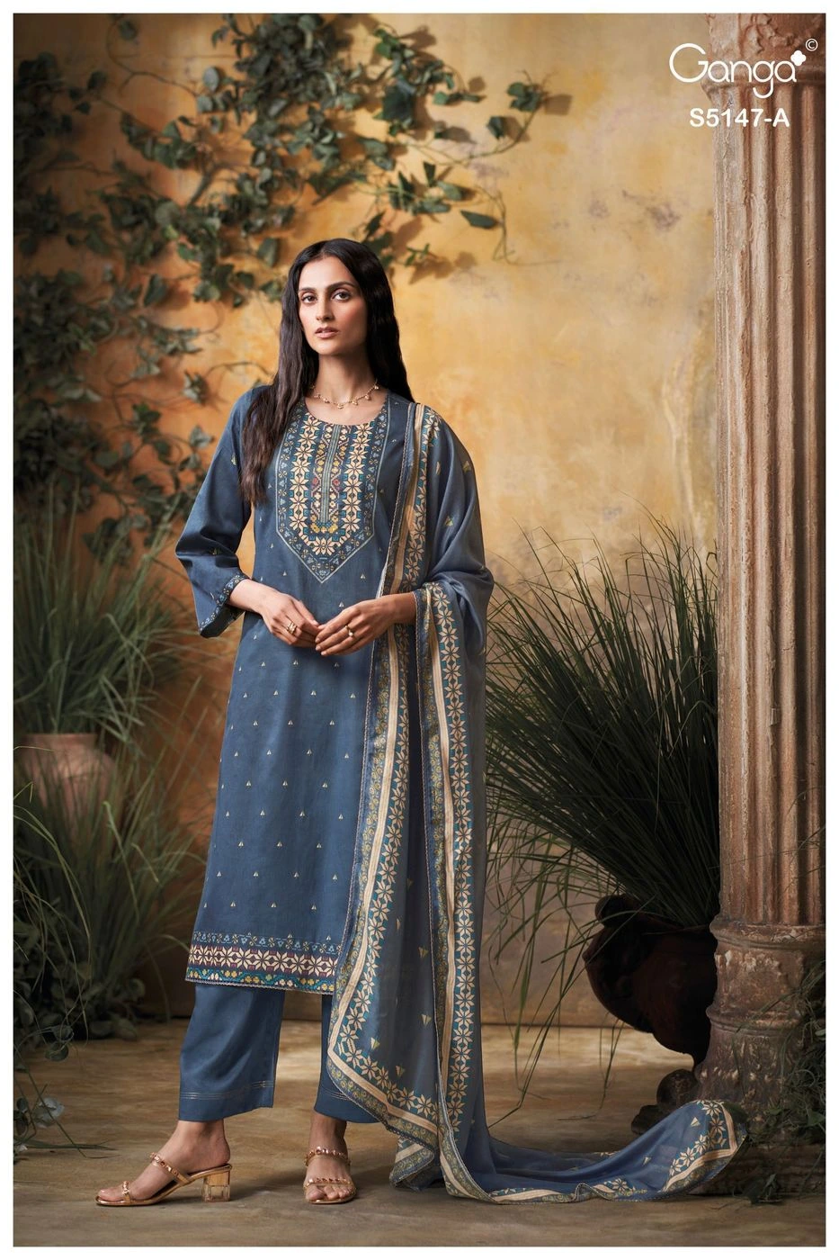 Ganga-Yuvika S5147(Rs.1795 per piece: total 4 piece) 6