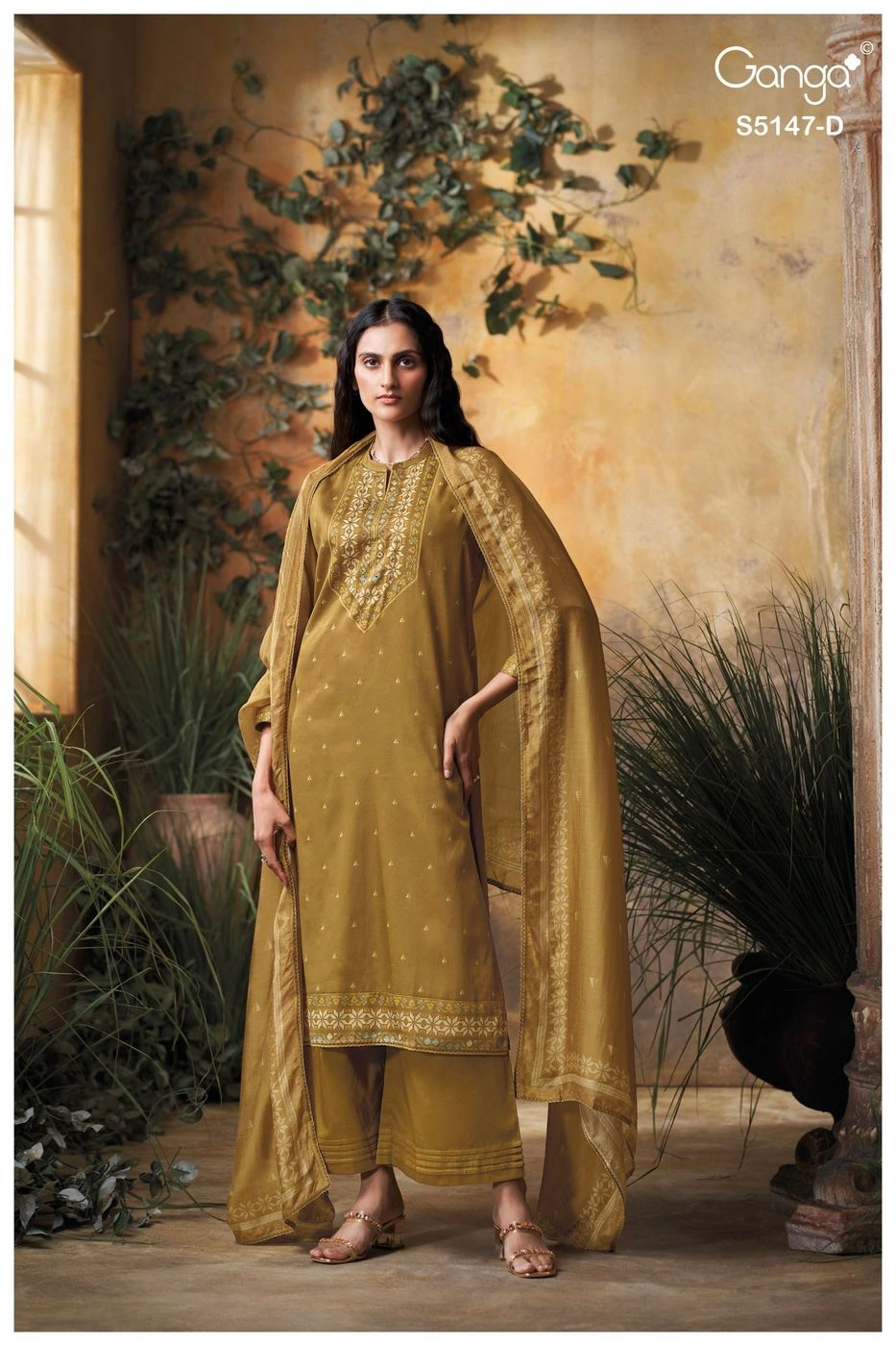 Ganga-Yuvika S5147(Rs.1795 per piece: total 4 piece) 8