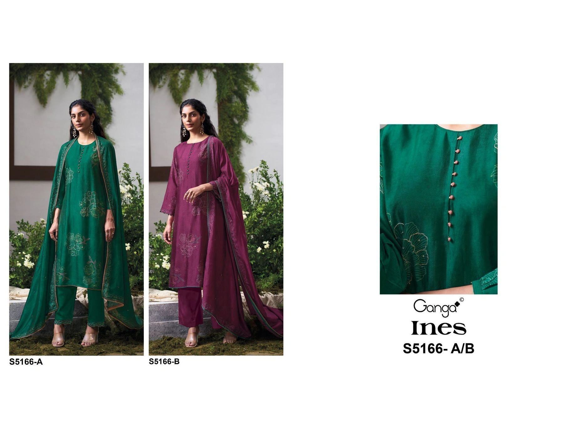 Ganga-Ines
S5166(Rs.2350 per piece: total 2 piece) 6
