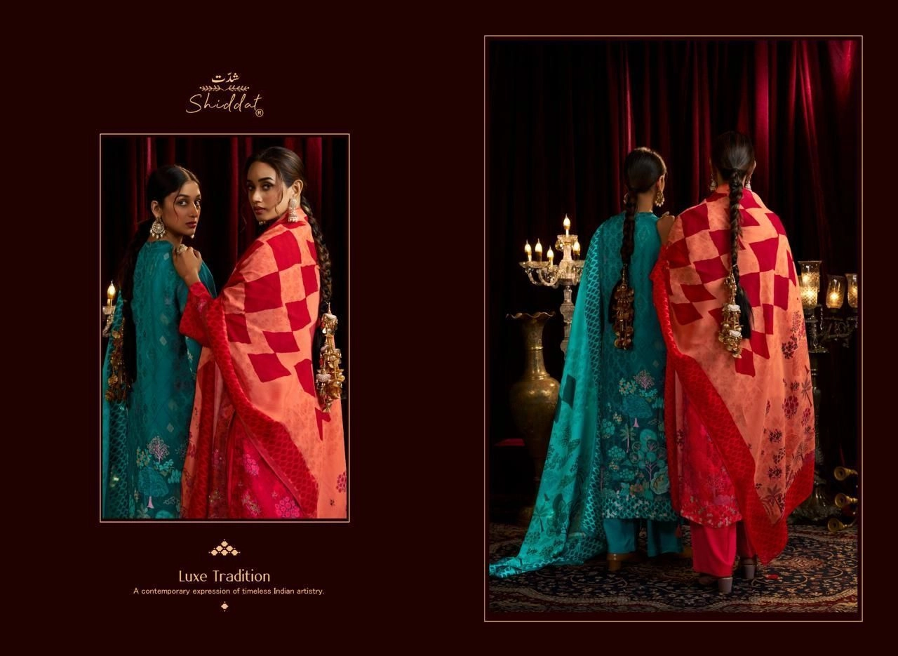 Bell Rose-DESIGN NO
201(Rs.2195 per piece: total 4 piece) 5