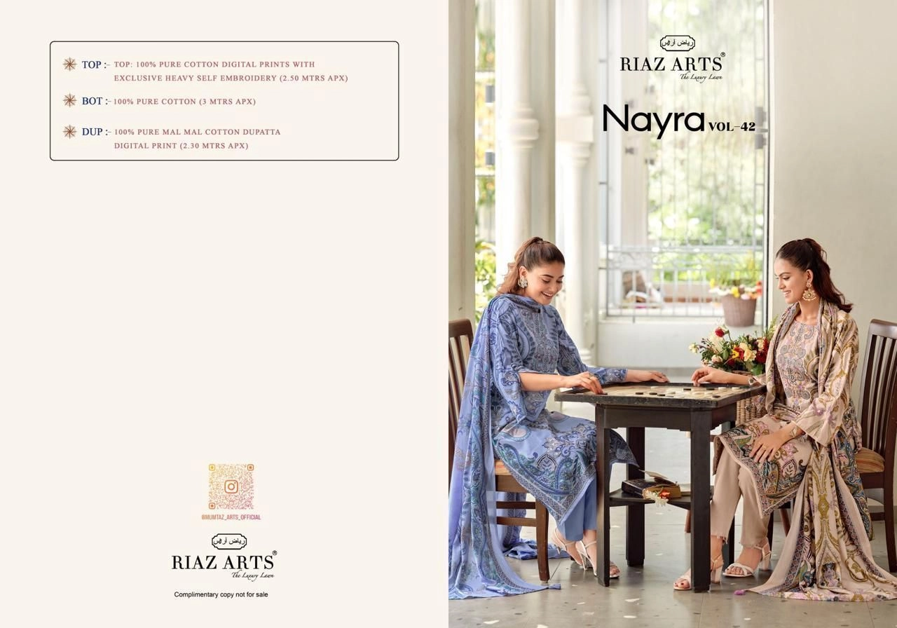 RIAZ ARTS-NAYRA VOL-42 (Rs.575 per piece: total 8 piece) 10