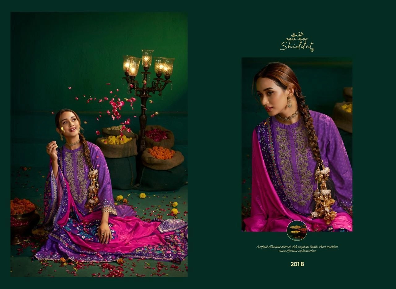 SHIDDAT-ENZO
201(Rs.1895 per piece: total 4 piece) 6