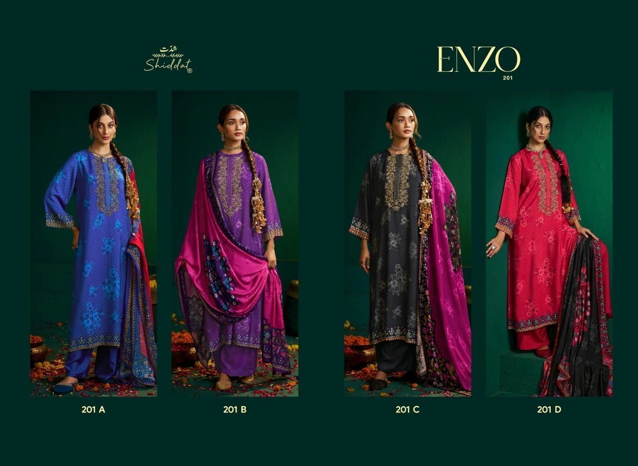 SHIDDAT-ENZO
201(Rs.1895 per piece: total 4 piece) 7