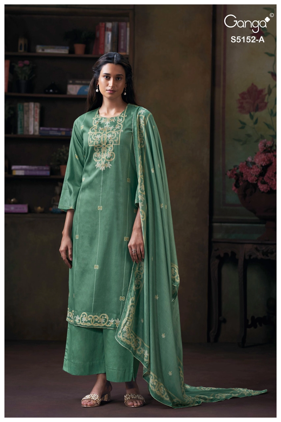 Ganga-Tabinda
S5152(Rs.1760 per piece: total 4 piece) 2