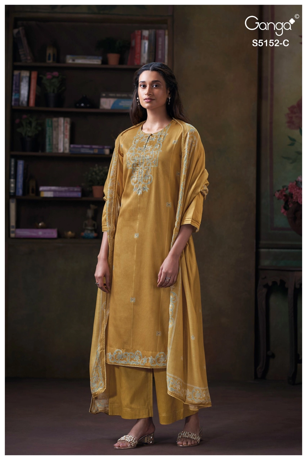 Ganga-Tabinda
S5152(Rs.1760 per piece: total 4 piece) 7