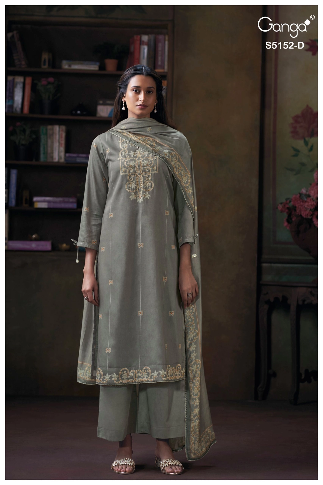 Ganga-Tabinda
S5152(Rs.1760 per piece: total 4 piece) 9