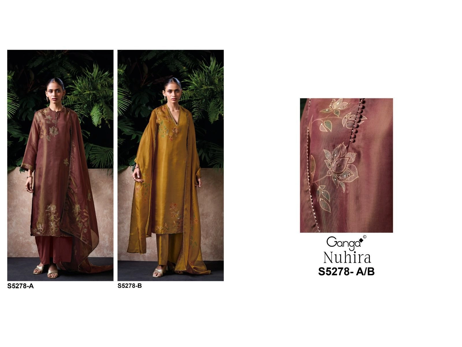 Ganga-Nuhiira
S5278(Rs.2465 per piece: total 2 piece) 5