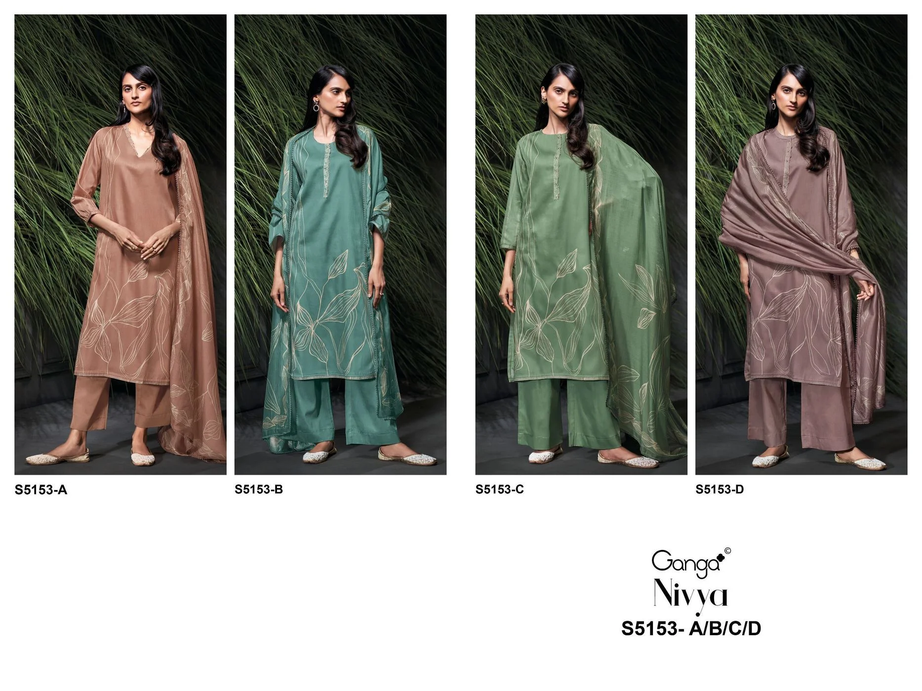 GANGA – NIVYA S5153(Rs.1795 per piece: total 4 piece) 10
