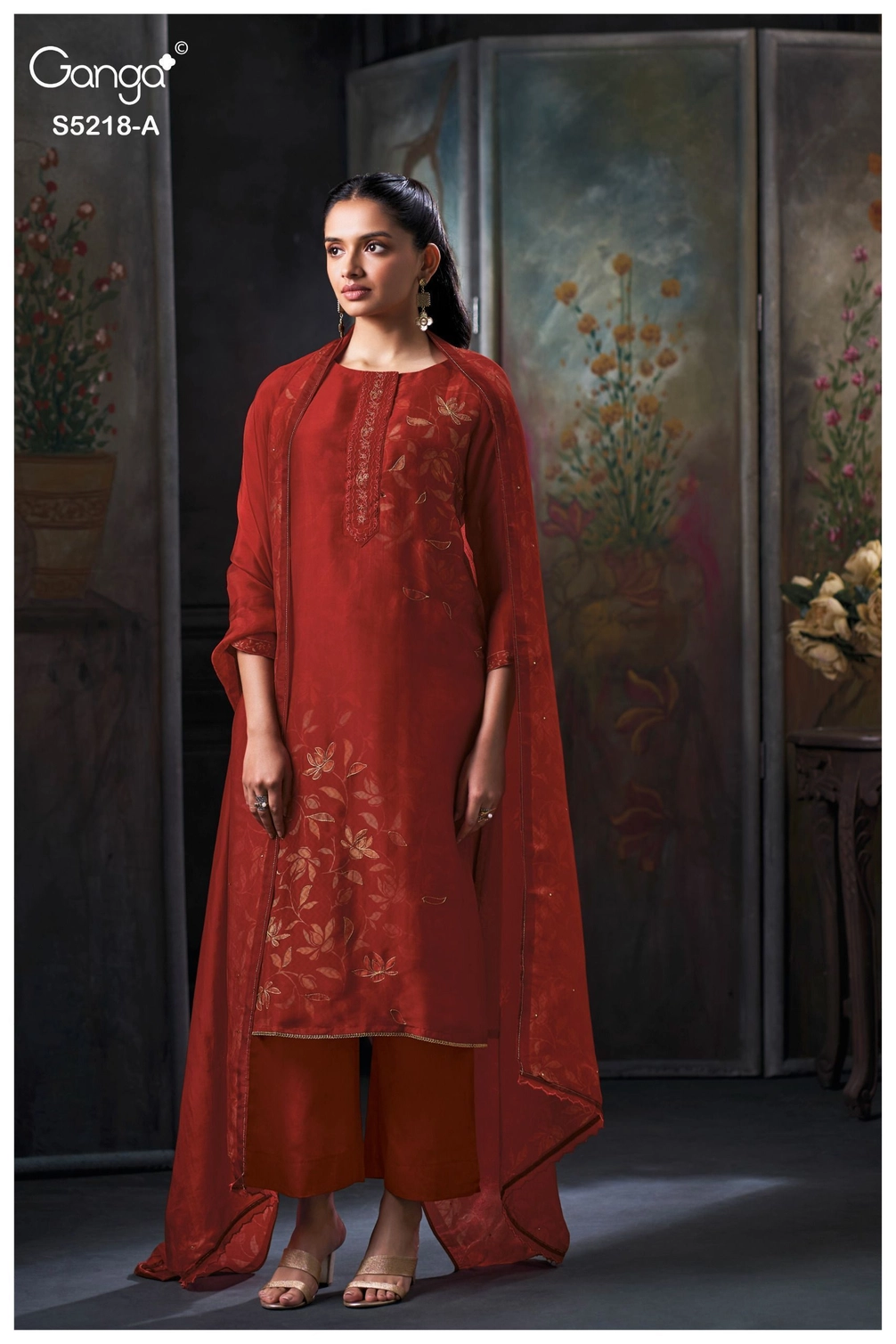 Ganga-Invika
S5218(Rs.2465 per piece: total 2 piece) 5