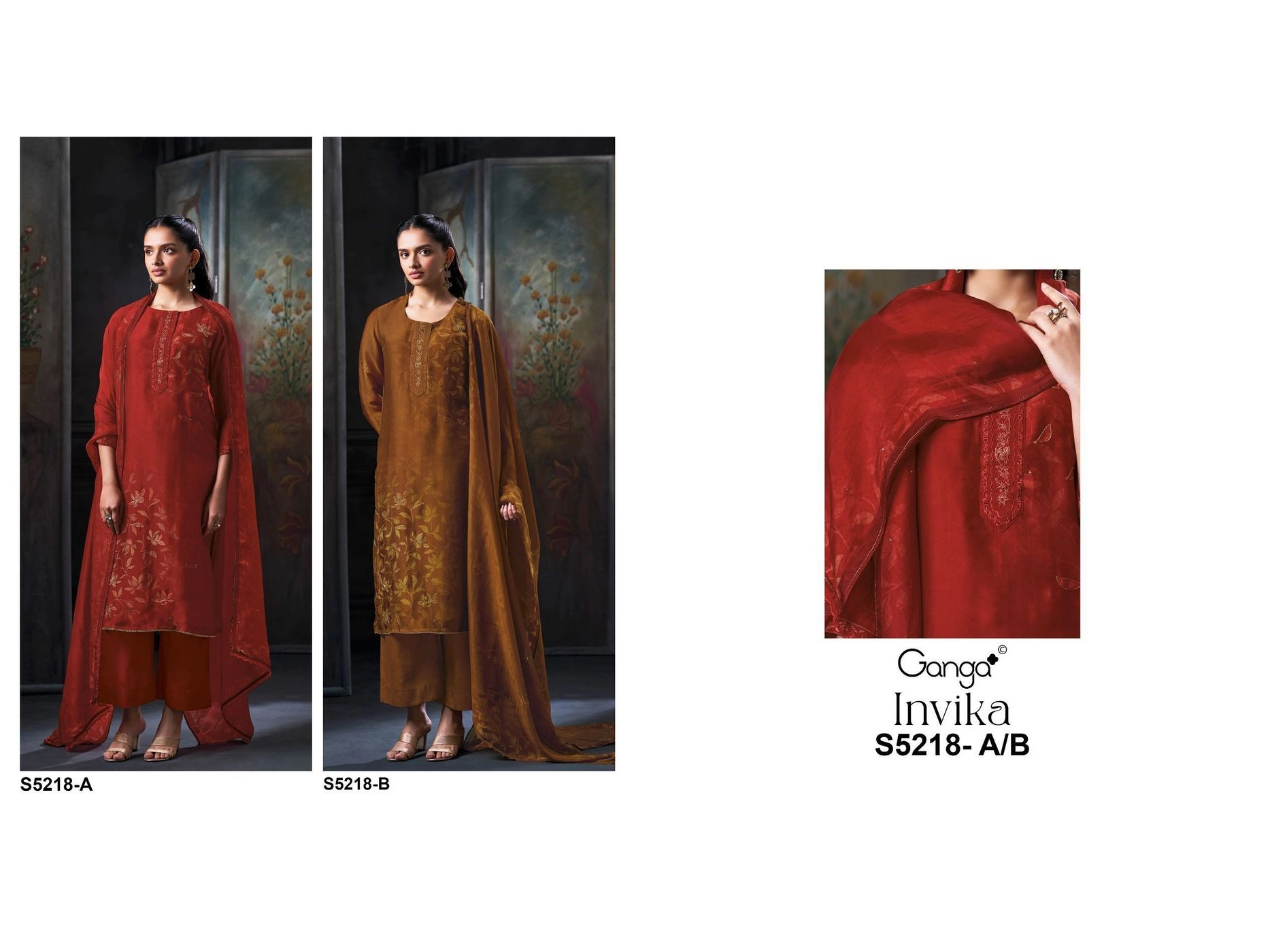 Ganga-Invika
S5218(Rs.2465 per piece: total 2 piece) 6