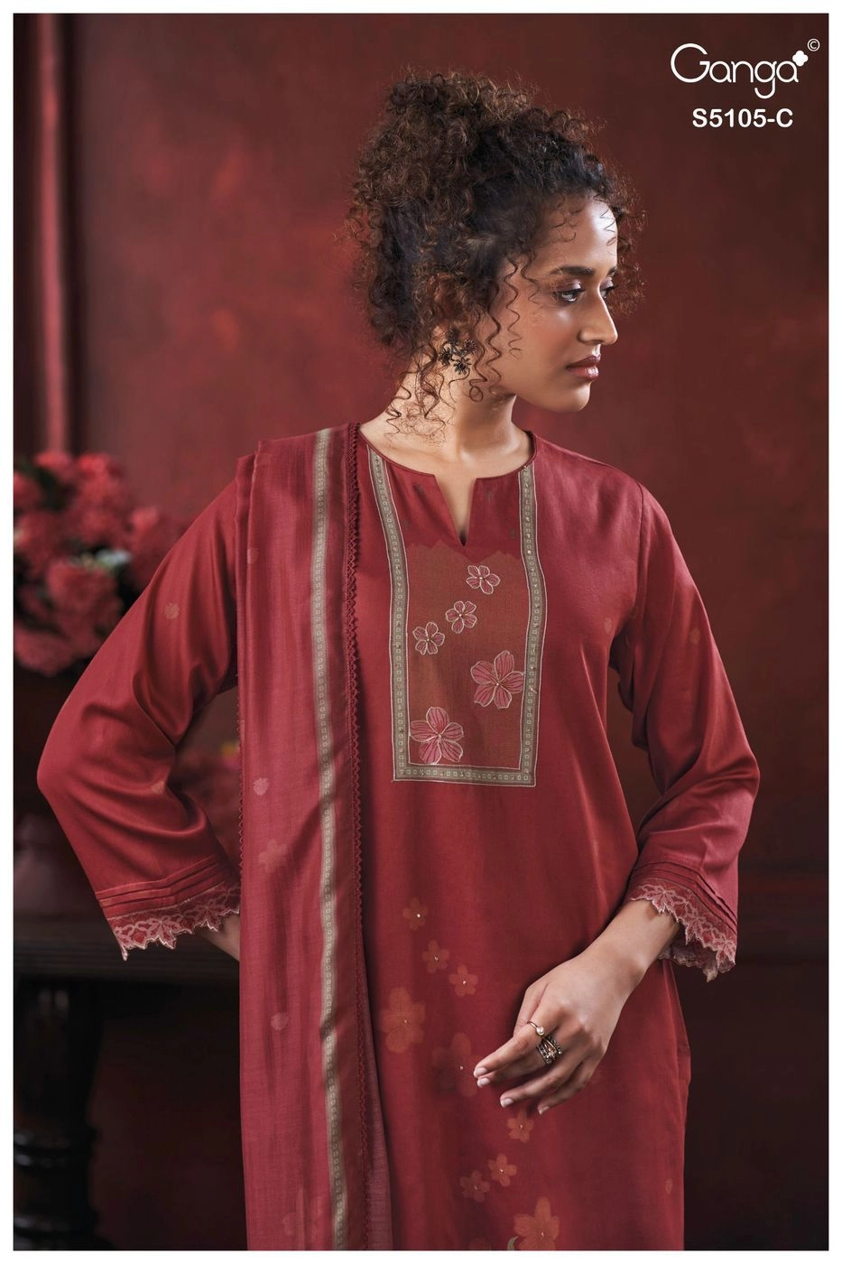 Ganga-Julisso S5105(Rs.1760 per piece: total 4 piece) 6