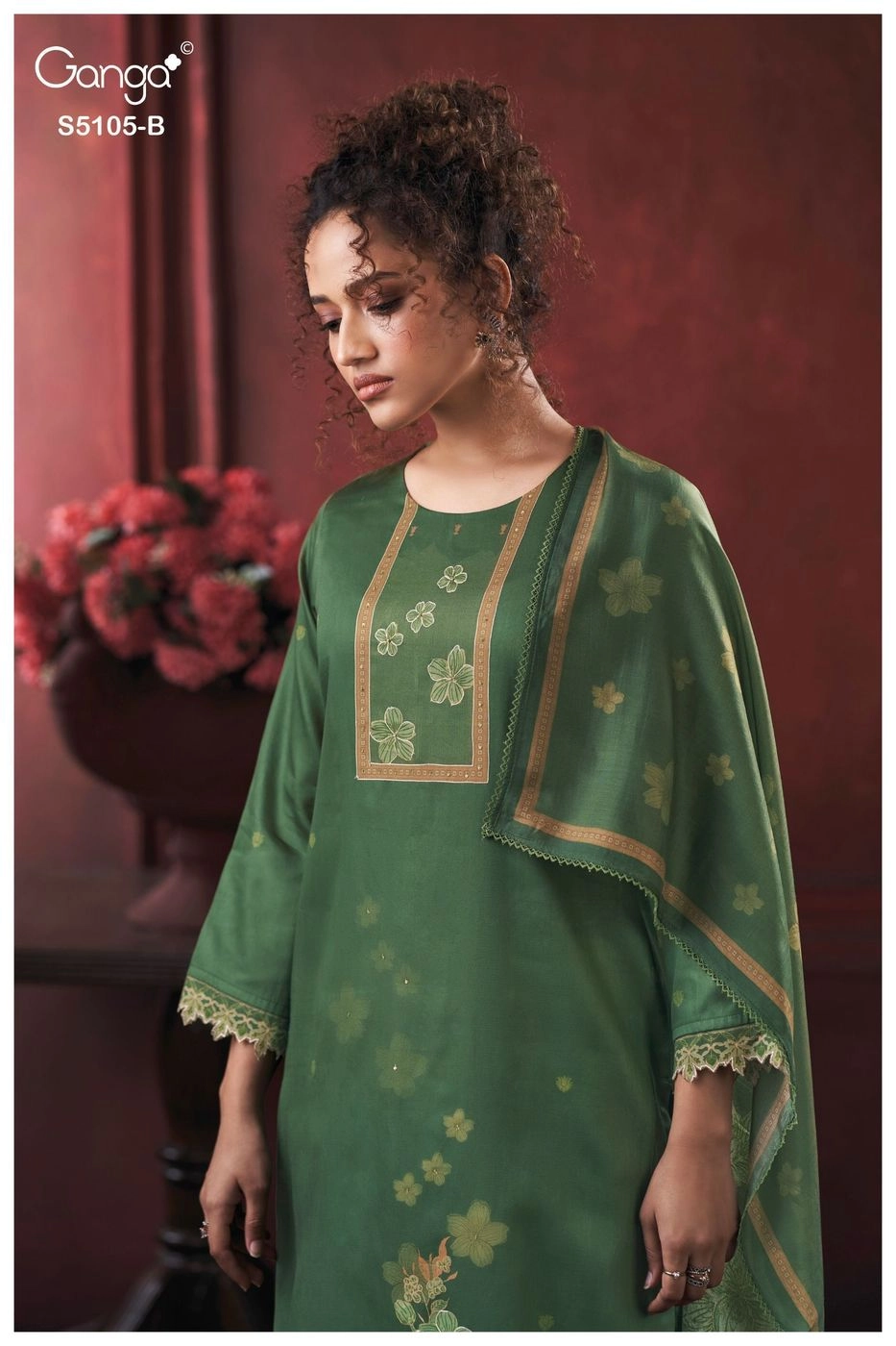 Ganga-Julisso S5105(Rs.1760 per piece: total 4 piece) 8