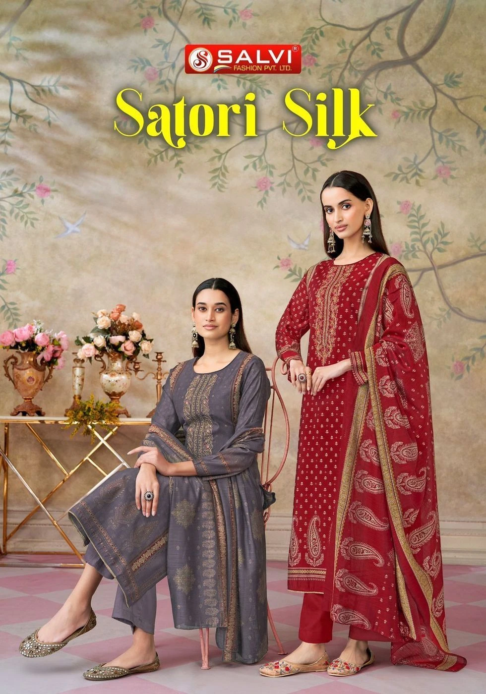 SALVI-Satori Silk(Rs.990 per piece: total 8 piece) 11
