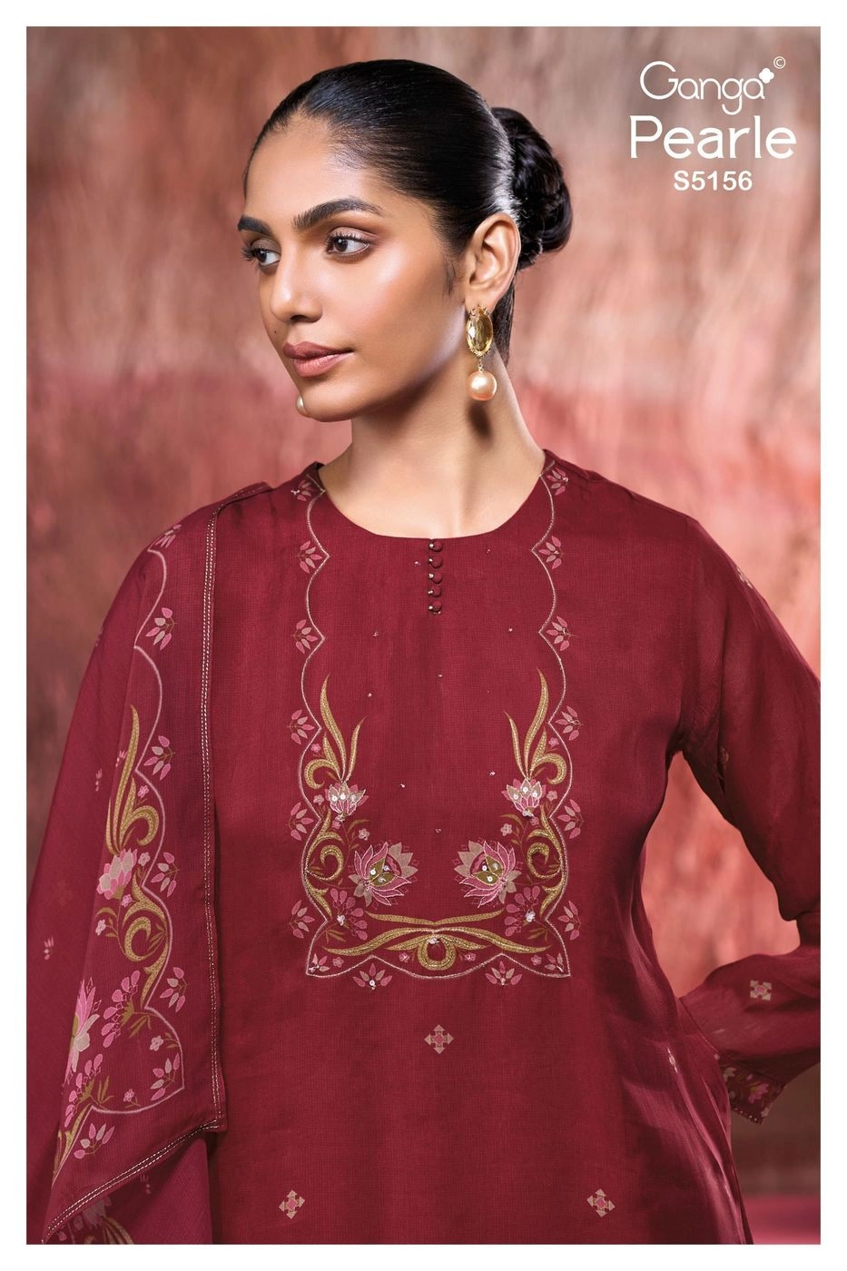Ganga-Pearle
S5156(Rs.2295 per piece: total 2 piece) 1