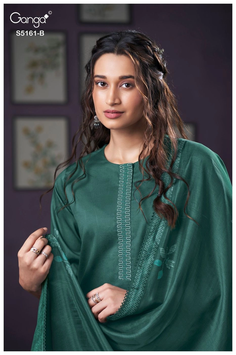 Ganga-SULAGNA
S5161(Rs.1930 per piece : total 4 piece) 5