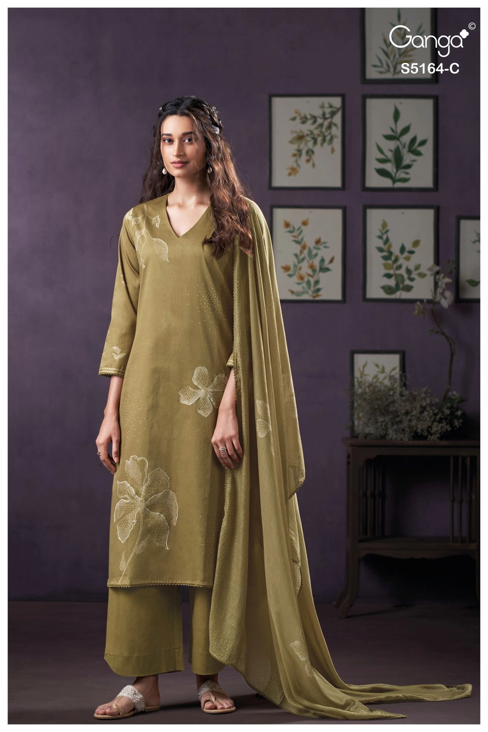 Ganga-KUSHA
S5164(Rs.1855 per piece: total 4 piece) 3